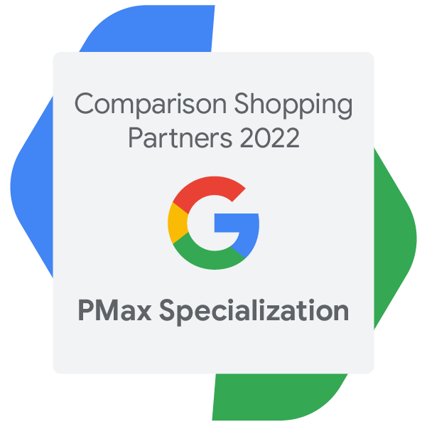 Comparison Shopping Partners 2022 PMax Specialization Award